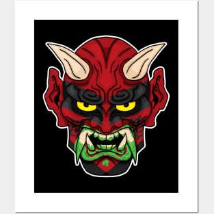 The Great Muta - Red Oni Posters and Art